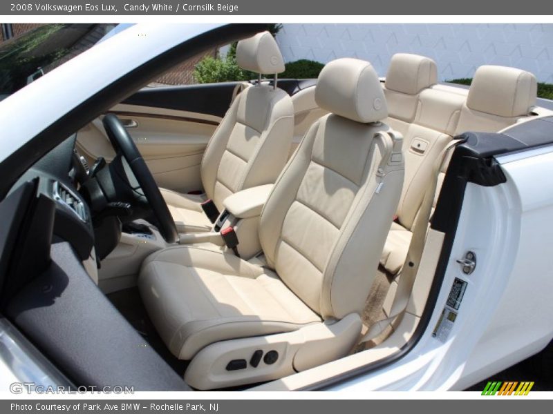 Candy White / Cornsilk Beige 2008 Volkswagen Eos Lux