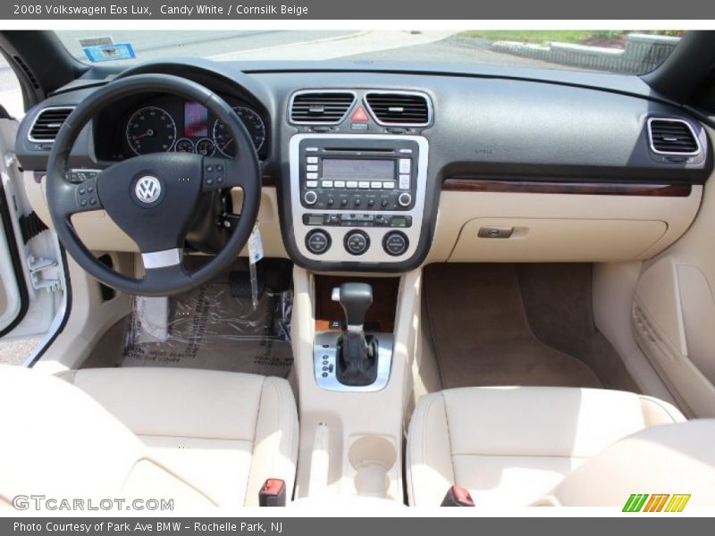 Candy White / Cornsilk Beige 2008 Volkswagen Eos Lux