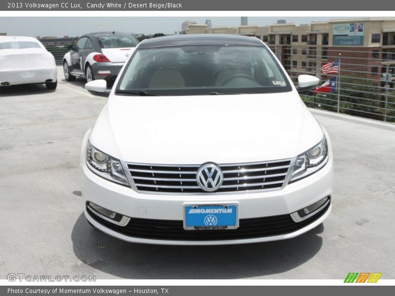 Candy White / Desert Beige/Black 2013 Volkswagen CC Lux