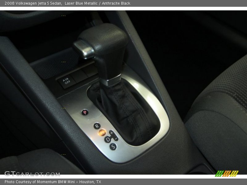 Laser Blue Metallic / Anthracite Black 2008 Volkswagen Jetta S Sedan