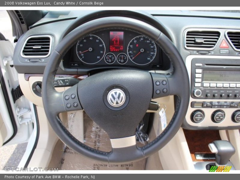 Candy White / Cornsilk Beige 2008 Volkswagen Eos Lux