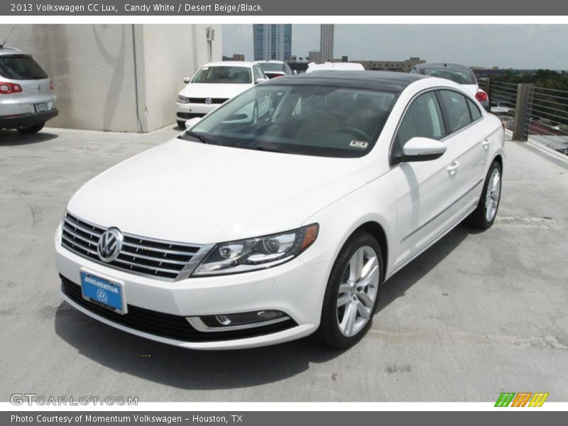 Candy White / Desert Beige/Black 2013 Volkswagen CC Lux