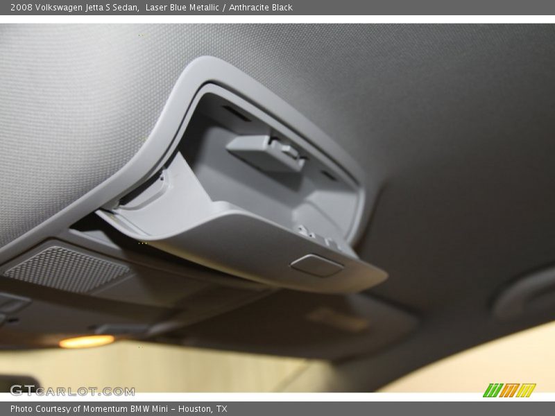 Laser Blue Metallic / Anthracite Black 2008 Volkswagen Jetta S Sedan