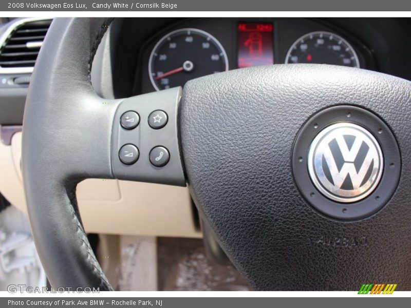 Candy White / Cornsilk Beige 2008 Volkswagen Eos Lux