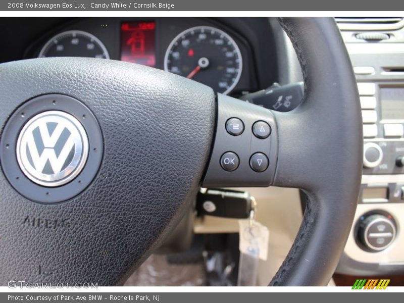 Candy White / Cornsilk Beige 2008 Volkswagen Eos Lux