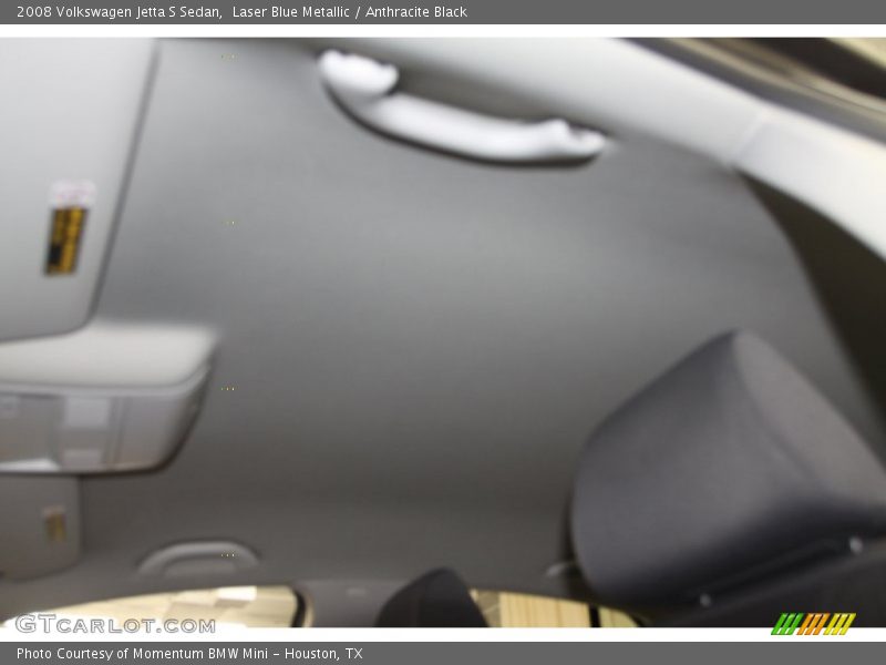 Laser Blue Metallic / Anthracite Black 2008 Volkswagen Jetta S Sedan
