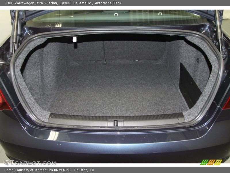 Laser Blue Metallic / Anthracite Black 2008 Volkswagen Jetta S Sedan