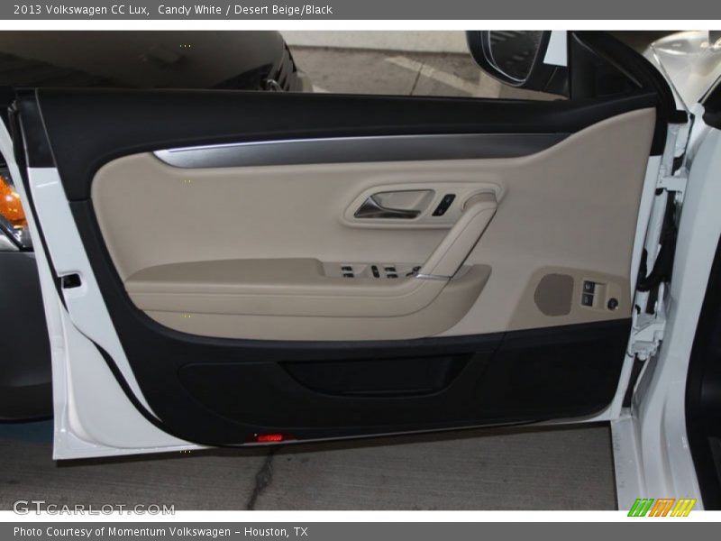 Candy White / Desert Beige/Black 2013 Volkswagen CC Lux