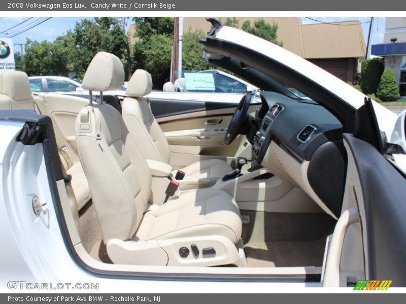 Candy White / Cornsilk Beige 2008 Volkswagen Eos Lux