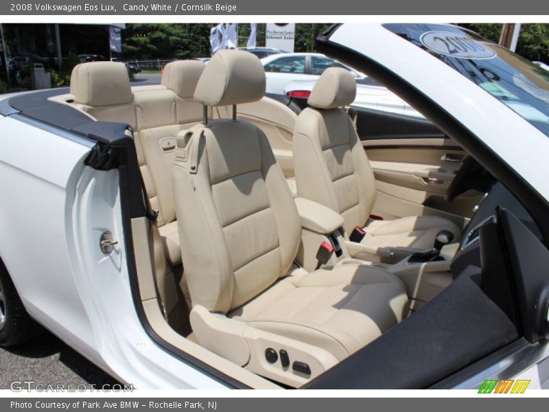 Candy White / Cornsilk Beige 2008 Volkswagen Eos Lux