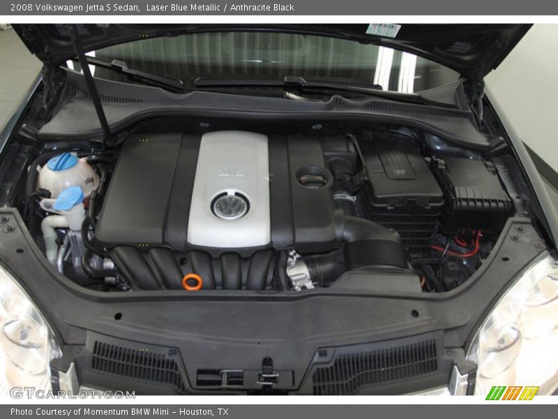 Laser Blue Metallic / Anthracite Black 2008 Volkswagen Jetta S Sedan
