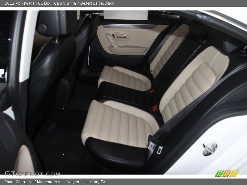 Candy White / Desert Beige/Black 2013 Volkswagen CC Lux