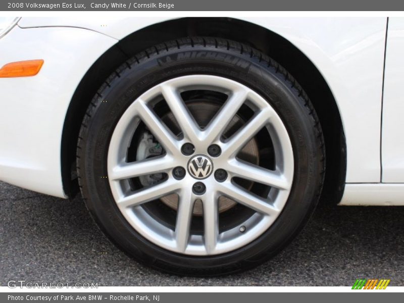 Candy White / Cornsilk Beige 2008 Volkswagen Eos Lux