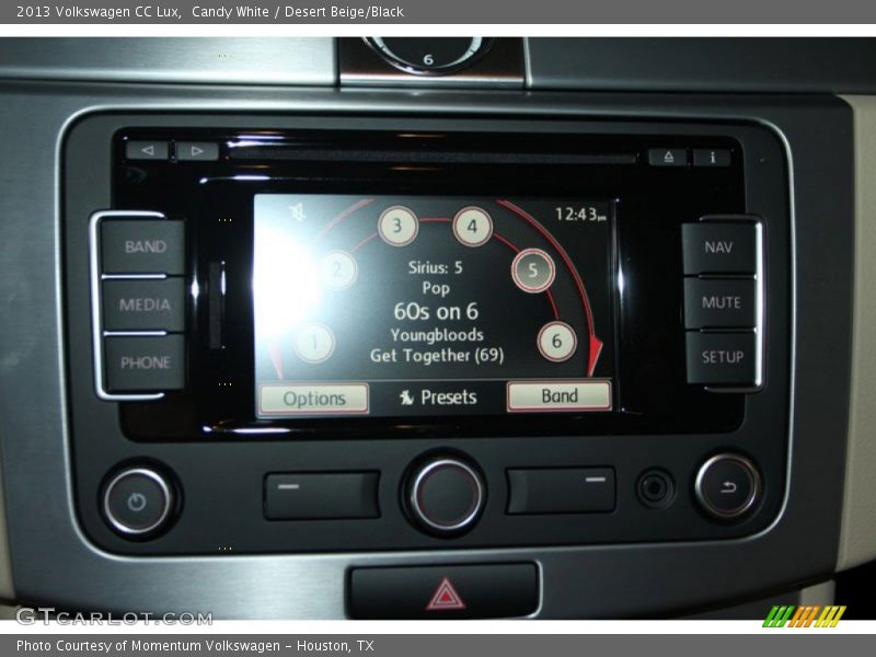 Candy White / Desert Beige/Black 2013 Volkswagen CC Lux