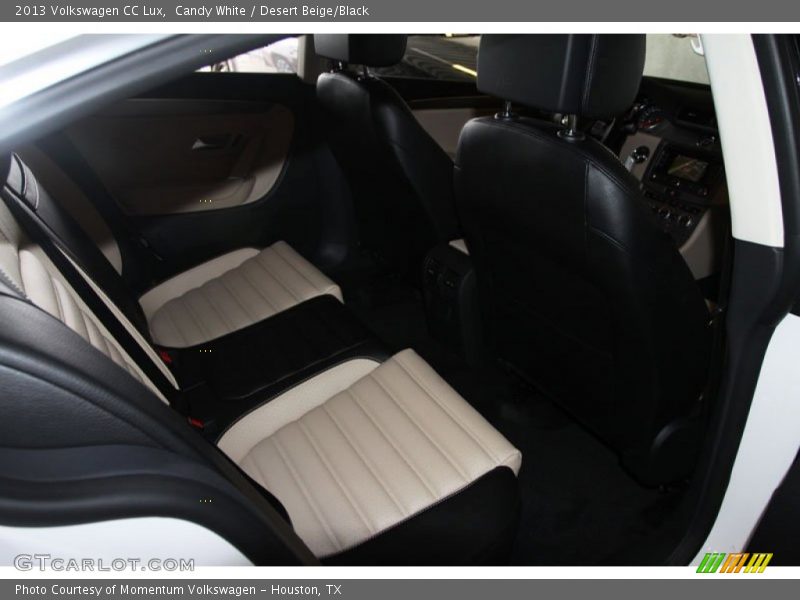 Candy White / Desert Beige/Black 2013 Volkswagen CC Lux
