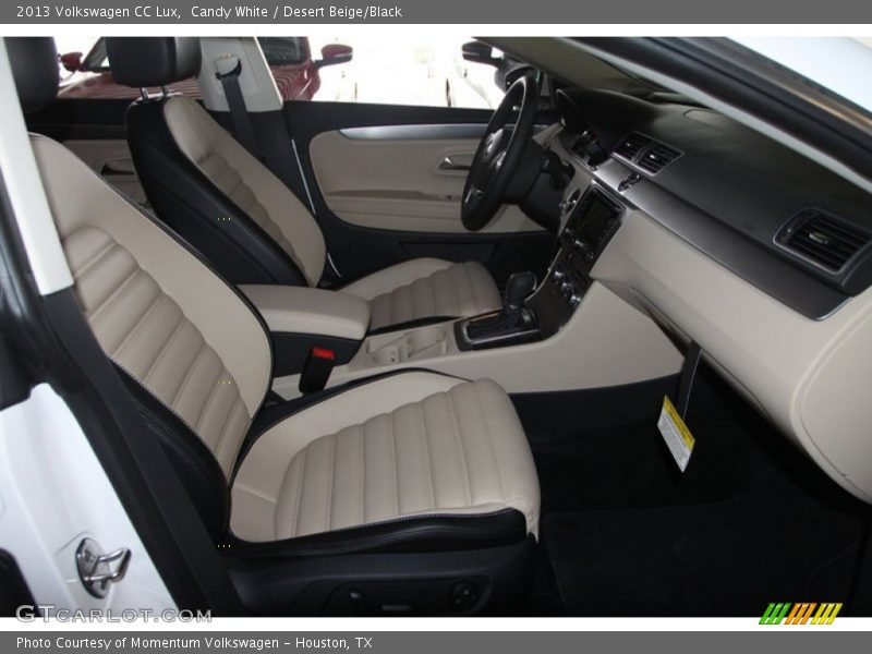 Candy White / Desert Beige/Black 2013 Volkswagen CC Lux