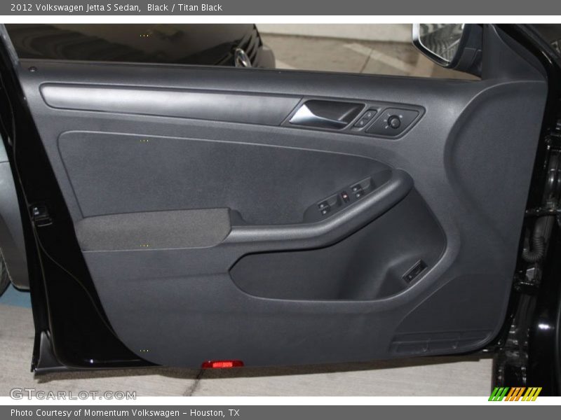 Black / Titan Black 2012 Volkswagen Jetta S Sedan