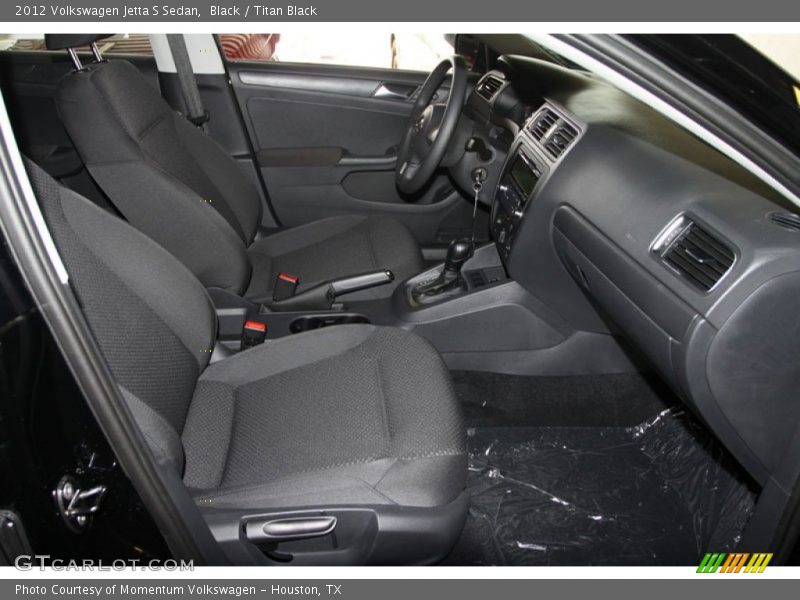 Black / Titan Black 2012 Volkswagen Jetta S Sedan