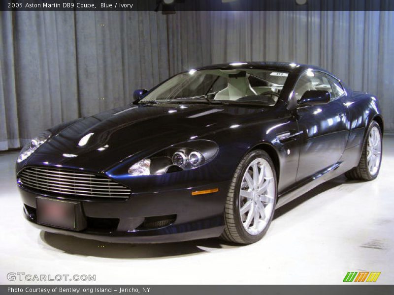 Blue / Ivory 2005 Aston Martin DB9 Coupe