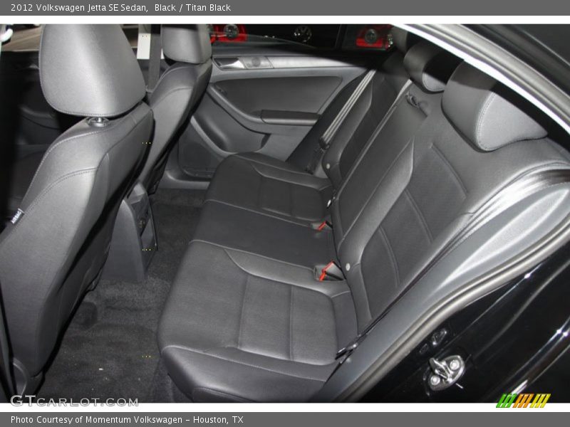 Black / Titan Black 2012 Volkswagen Jetta SE Sedan