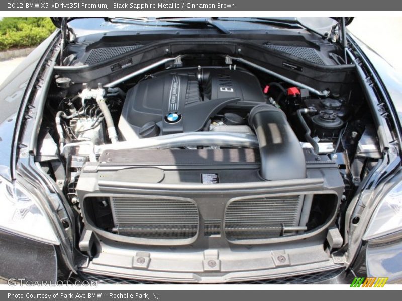Black Sapphire Metallic / Cinnamon Brown 2012 BMW X5 xDrive35i Premium
