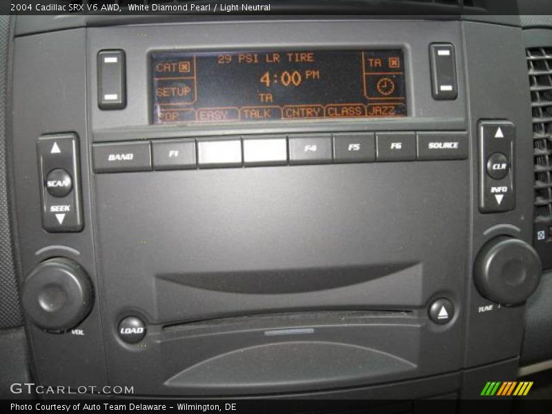 White Diamond Pearl / Light Neutral 2004 Cadillac SRX V6 AWD