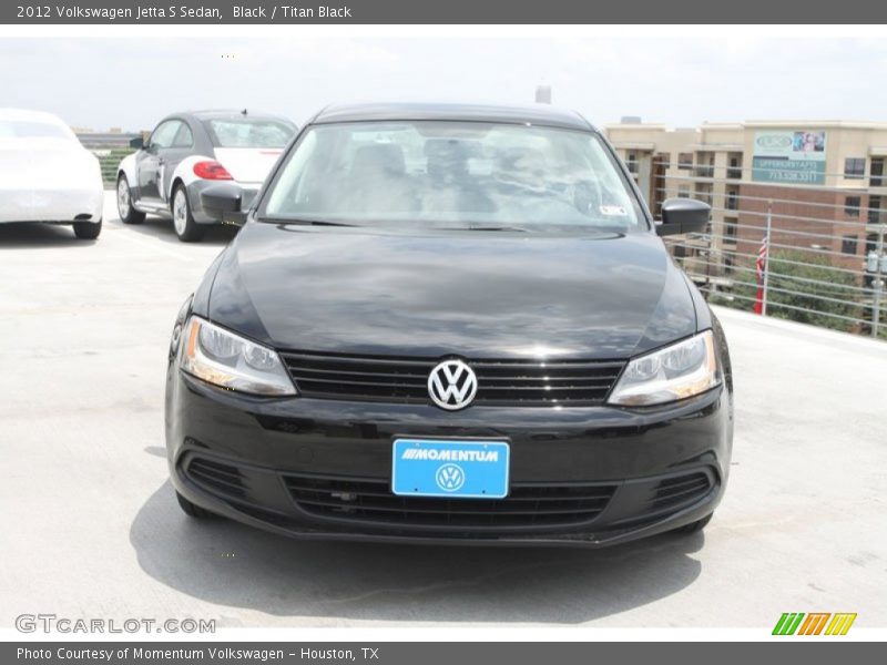 Black / Titan Black 2012 Volkswagen Jetta S Sedan