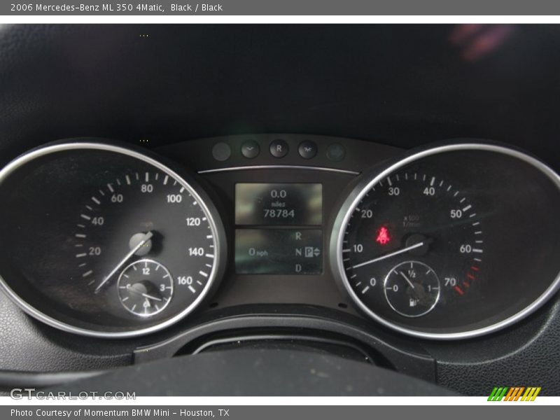 Black / Black 2006 Mercedes-Benz ML 350 4Matic