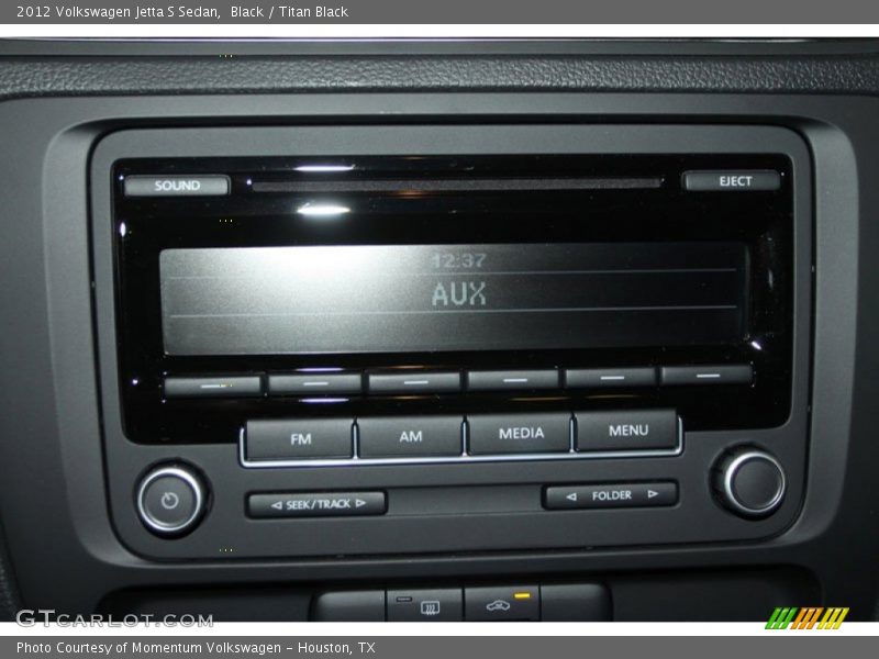 Black / Titan Black 2012 Volkswagen Jetta S Sedan