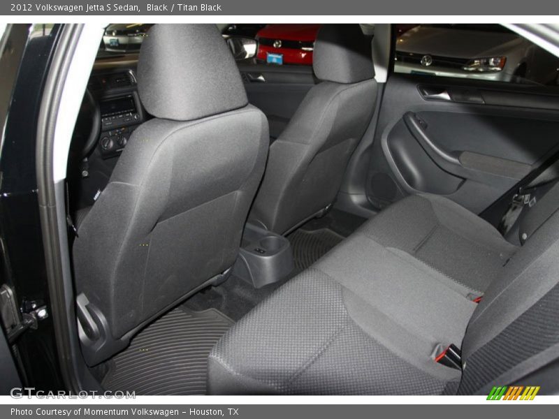 Black / Titan Black 2012 Volkswagen Jetta S Sedan