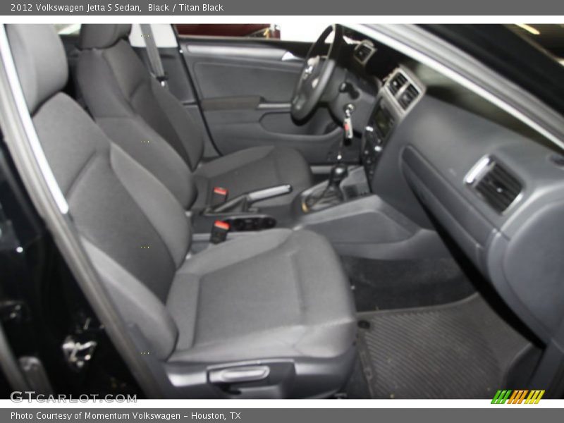 Black / Titan Black 2012 Volkswagen Jetta S Sedan