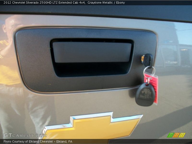 Graystone Metallic / Ebony 2012 Chevrolet Silverado 2500HD LTZ Extended Cab 4x4
