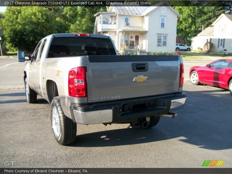 Graystone Metallic / Ebony 2012 Chevrolet Silverado 2500HD LTZ Extended Cab 4x4