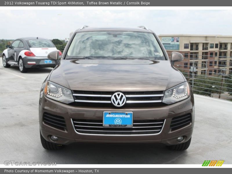 Toffee Brown Metallic / Cornsilk Beige 2012 Volkswagen Touareg TDI Sport 4XMotion