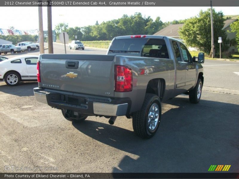 Graystone Metallic / Ebony 2012 Chevrolet Silverado 2500HD LTZ Extended Cab 4x4