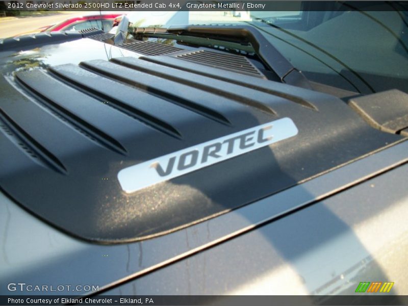 Graystone Metallic / Ebony 2012 Chevrolet Silverado 2500HD LTZ Extended Cab 4x4