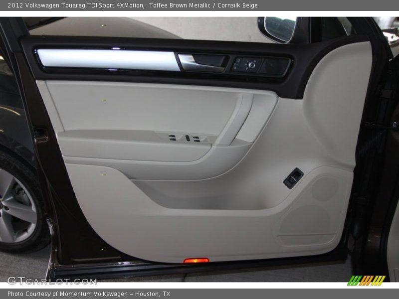 Toffee Brown Metallic / Cornsilk Beige 2012 Volkswagen Touareg TDI Sport 4XMotion
