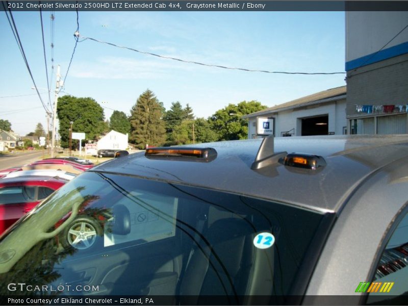 Graystone Metallic / Ebony 2012 Chevrolet Silverado 2500HD LTZ Extended Cab 4x4