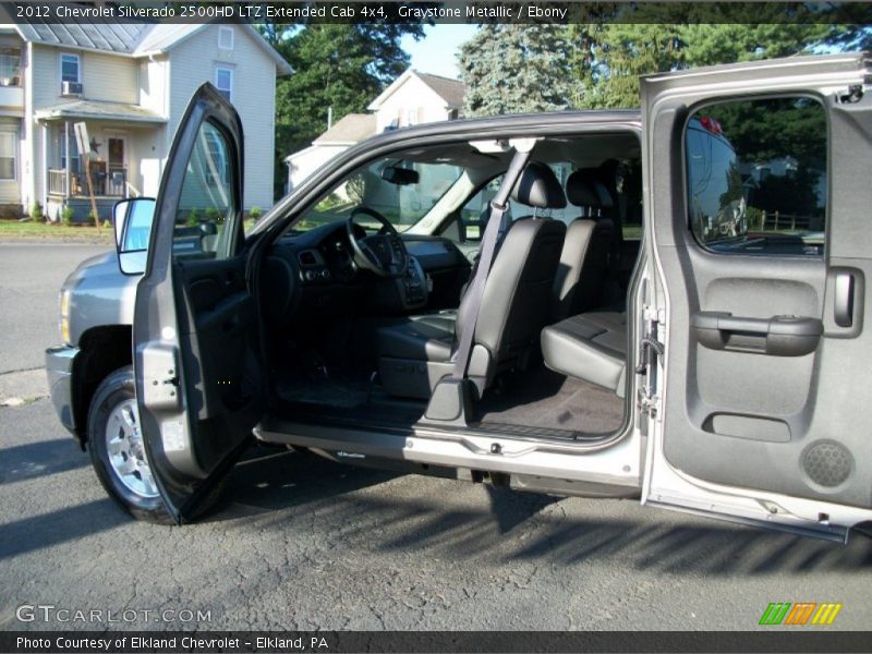 Graystone Metallic / Ebony 2012 Chevrolet Silverado 2500HD LTZ Extended Cab 4x4