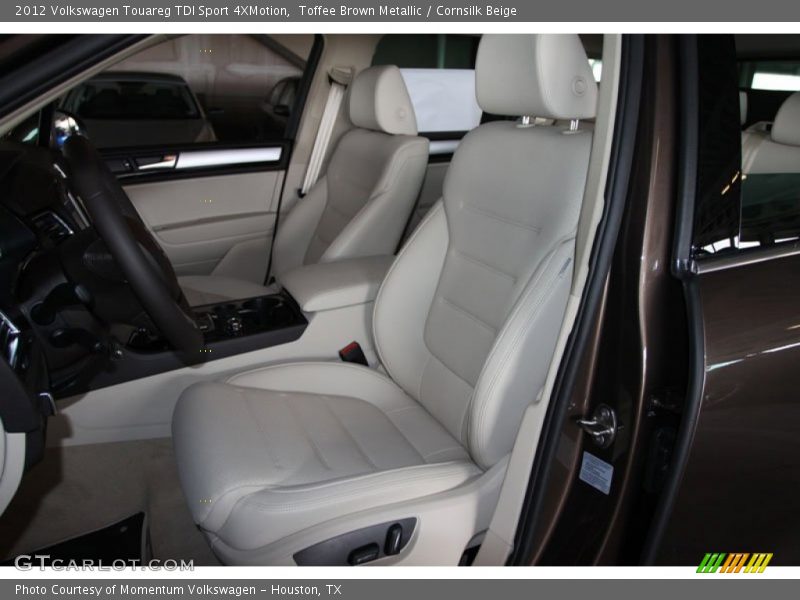 Toffee Brown Metallic / Cornsilk Beige 2012 Volkswagen Touareg TDI Sport 4XMotion