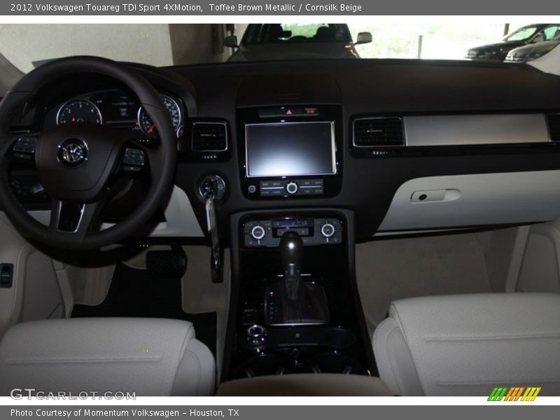 Toffee Brown Metallic / Cornsilk Beige 2012 Volkswagen Touareg TDI Sport 4XMotion