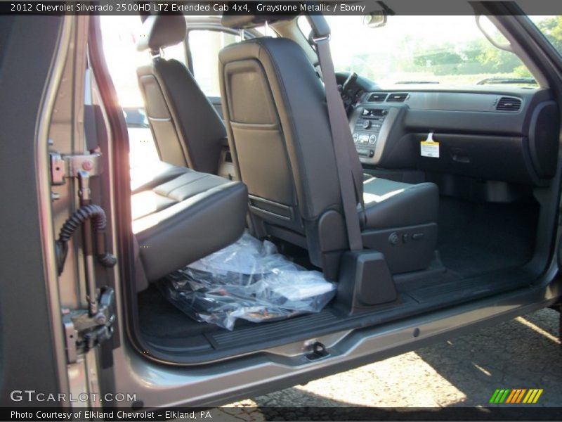 Graystone Metallic / Ebony 2012 Chevrolet Silverado 2500HD LTZ Extended Cab 4x4