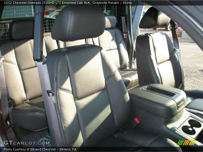 Graystone Metallic / Ebony 2012 Chevrolet Silverado 2500HD LTZ Extended Cab 4x4