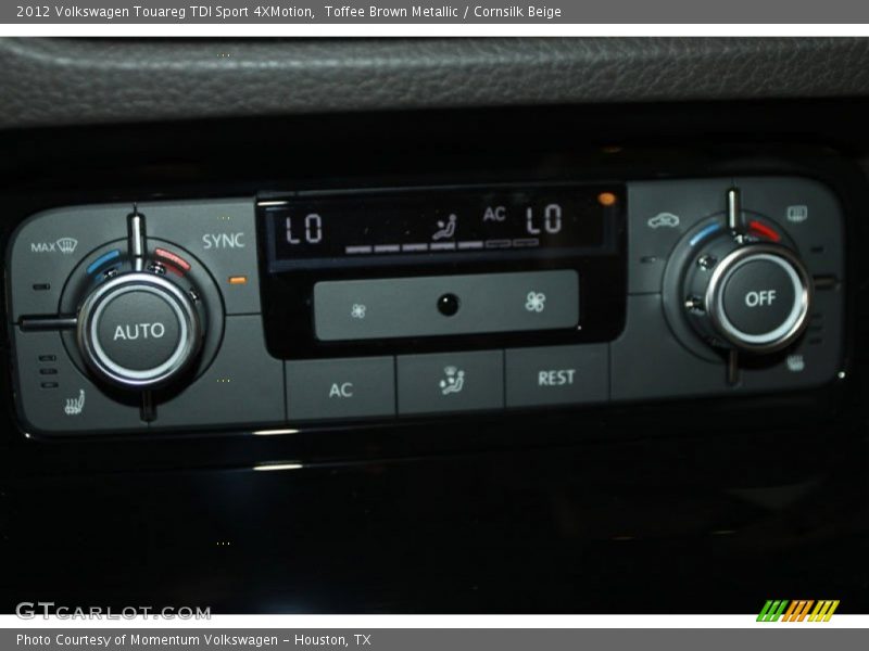 Toffee Brown Metallic / Cornsilk Beige 2012 Volkswagen Touareg TDI Sport 4XMotion