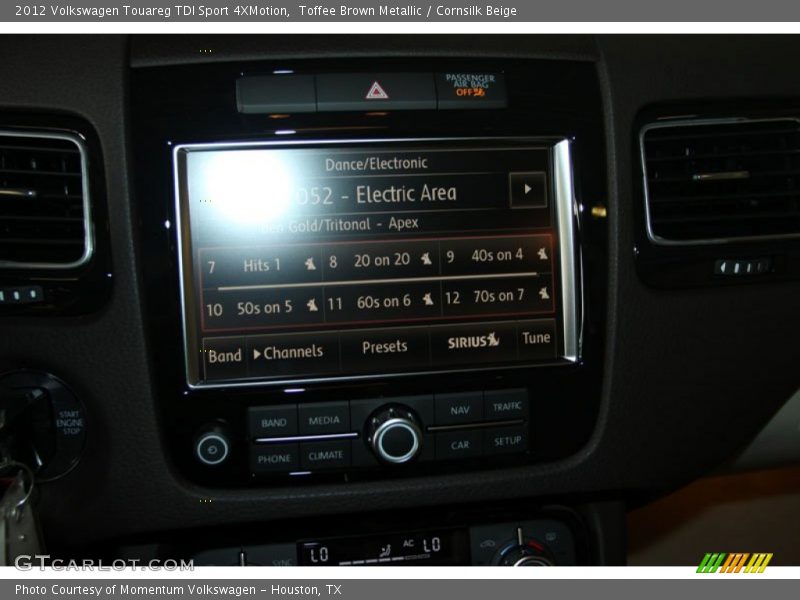 Toffee Brown Metallic / Cornsilk Beige 2012 Volkswagen Touareg TDI Sport 4XMotion