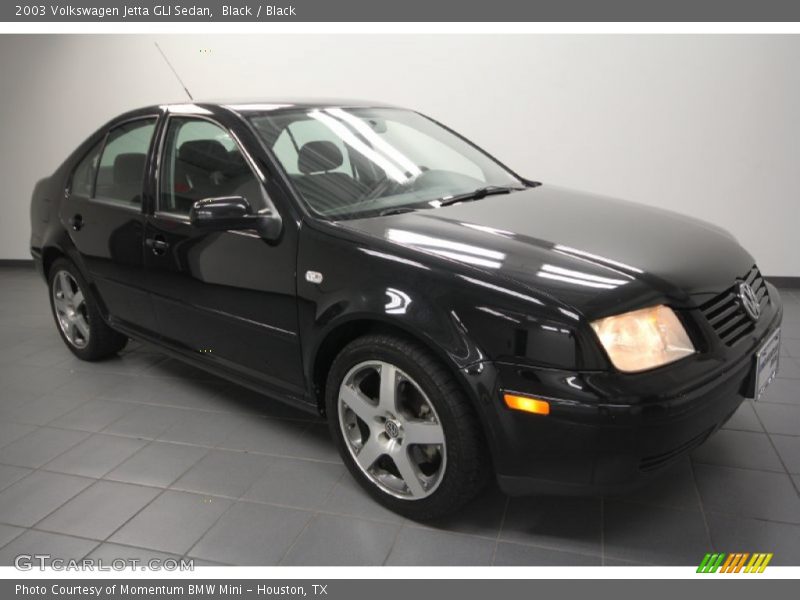 Black / Black 2003 Volkswagen Jetta GLI Sedan