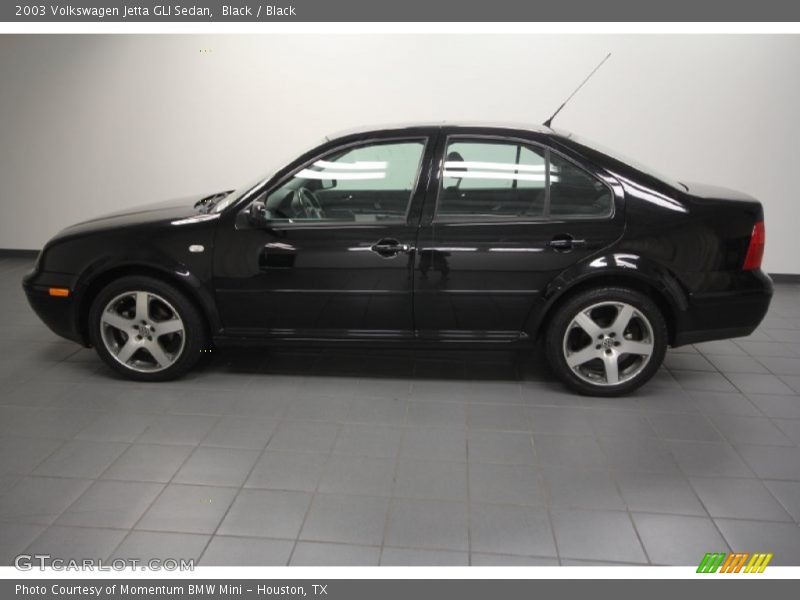 Black / Black 2003 Volkswagen Jetta GLI Sedan