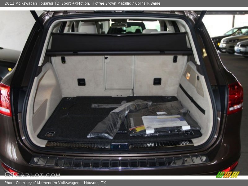 Toffee Brown Metallic / Cornsilk Beige 2012 Volkswagen Touareg TDI Sport 4XMotion
