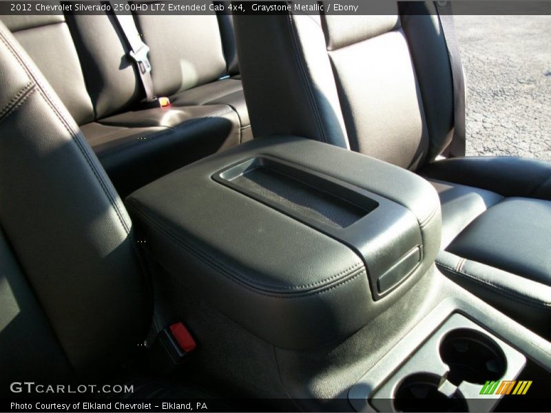 Graystone Metallic / Ebony 2012 Chevrolet Silverado 2500HD LTZ Extended Cab 4x4