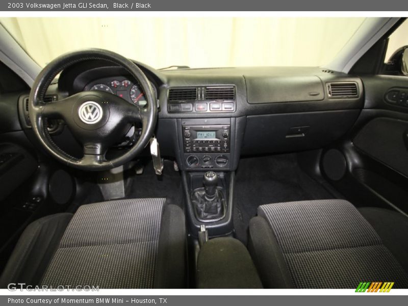 Black / Black 2003 Volkswagen Jetta GLI Sedan